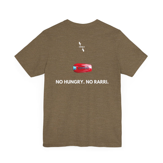 NO HUNGRY NO RARRI T-SHIRT.
